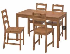 Ikea JOKKMOKK dining table + 4 chairs - brand new. RRP $199.