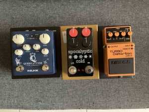 Guitar pedals for sale