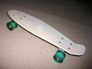 Skateboard With Light Up Wheels