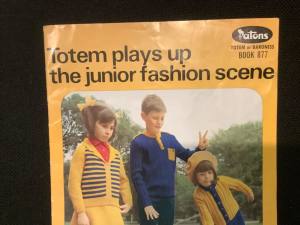 Childrens Patons Totem or Baroness Knitting Pattern Book 877.