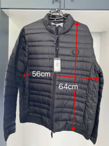 Armani Exchange Black Puffer Jacket Brand New with Tags