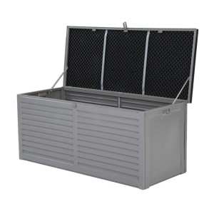 Outdoor Storage Box 490L Container Lockable Garden Bench Tools Toy She