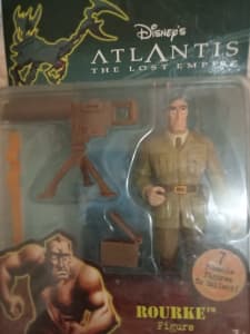 Disney ATLANTIS the Lost Empire Figures. Still in Packaging 