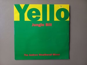 Yello 12 inch vinyl single record Jungle Bill remixed 1992