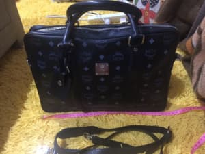 MCM laptop bag/sling bag