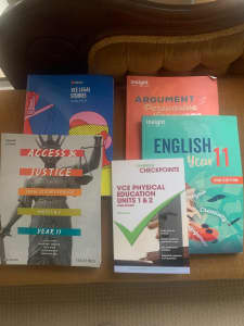 VCE BOOKS PERFECT GREAT CONDITION