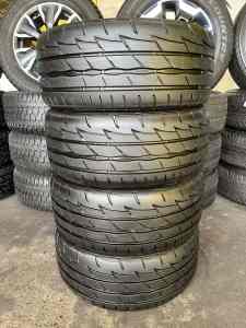 4x 245/35/19 Bridgestone Potenza RE003 95% tread