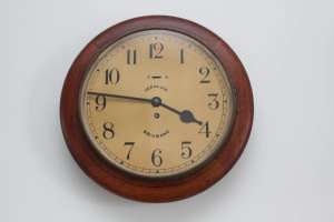 Herga and Co Vintage School Clock