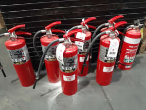 6 x New Sentry Portable Fire Extinguishers Dry Chemical $160 RRP