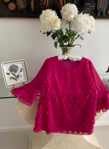 Beautiful Pink Top from Sybil’Boutique Size 18-20