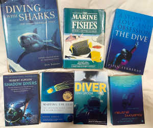 Books: Rare books - Marine Biology & scuba diving