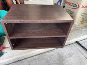Small brown laminate cabinet, suitable TV or bedside cabinet