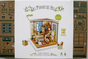 DH9 - Lisas Tailor - Miniature DIY Dollhouse Kit.