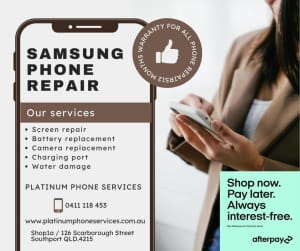 FAST SAMSUNG SCREEN REPAIR WITH 1 YEAR WARRANTY