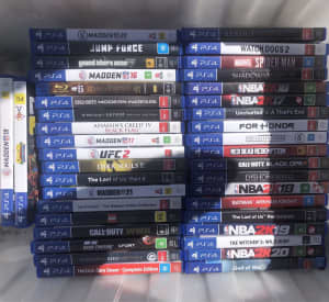 PS4 Games going @around half of the gamesmen preowned prices