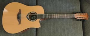 Lag 12 string electric-acoustic guitar