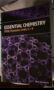 Year 12 essential chemistry units 3, 4