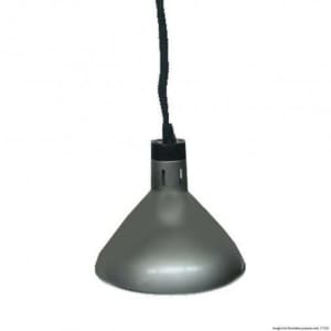 Pull Down Heat Lamp Silver 270mm Round HYWBL06