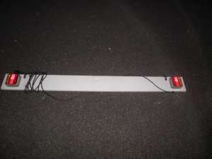 Trailer light board. 1.5 meter in length.good condition