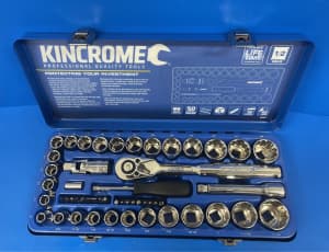 Kincrome 1/2” Drive Metric/AF Socket Set