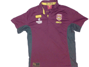 QLD Maroons Queensland State Of the Origin 2009 Rugby Jersey 4xl New