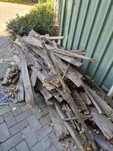 Hardwood Fence Pailings (firewood) 