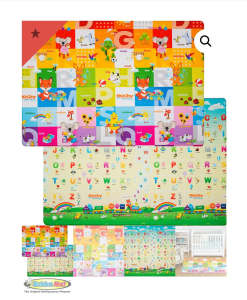 Bubba mat little friend double sided numbers and alphabet