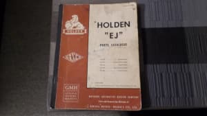 RARE - Holden EJ Parts Catalogue