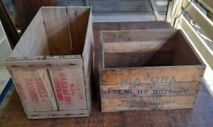 Old Collectable Timber Boxes
