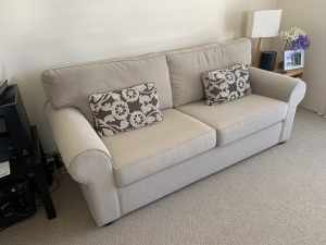 Foldout sofa bed