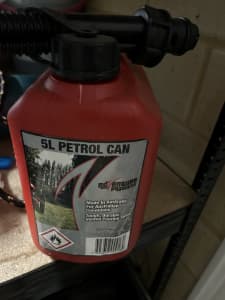 5Lt petrol jerry can 