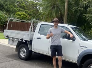 MAN AND A UTE