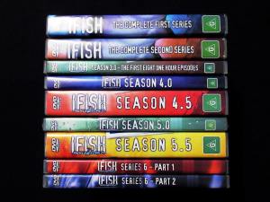 Fishing DVDs - IFish - Seasons 1 - 6 (Price for the lot)