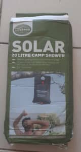 20L solar camp shower