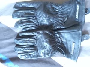 Dririder coolite leather motorbike gloves brand new 