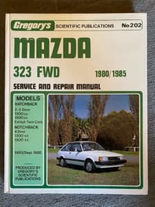 Mazda 323 FWD Workshop manual NEW
