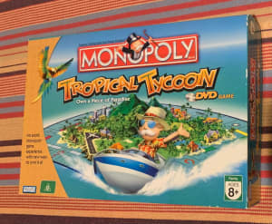 Monopoly Tropical Tycoon. Board Game.