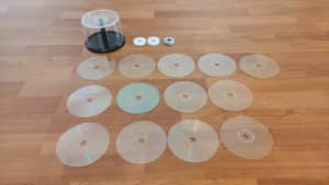 50 Disc CD / DVD Cake Box Spindle with spacers