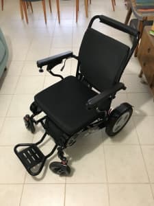 Lightweight Electric Wheelchair - Foldable - Travel /Carry Bag inc