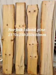 Norfolk Island pine slabs