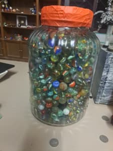 Big jar of marbles 