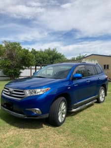 2013 TOYOTA KLUGER GRANDE (4x4) 5 SP AUTOMATIC 4D WAGON