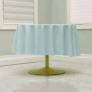 Light blue Linen round table cloths
