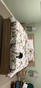King bed settee for sale $500