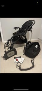 Baby jogger city select pram with extras