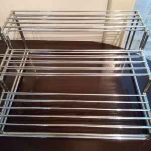 Stainless Steel Wire Can Racks for Cupboards x4