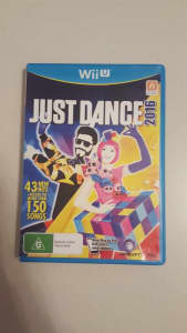 Nintendo Wii U Just Dance 2016 Game