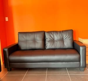 3 Seater PU Leather Sofa