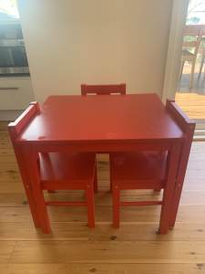 Child Table & 3 Chairs