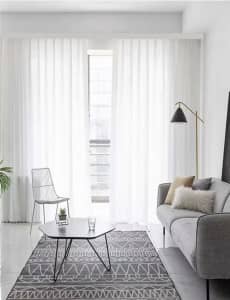 Sheer curtain elegant washable livingroom bedroom